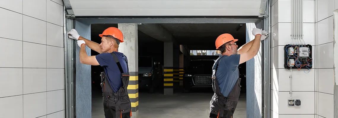 Wooden Garage Door Frame Repair in Miami Gardens, Florida